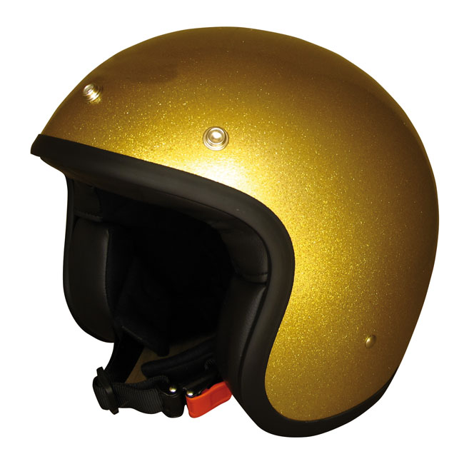 DMD Vintage helmet glitter gold