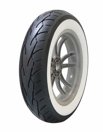 Vee Rubber Rear Tire 200/55 R17 M/C 80V (Tubeless) VRM-302R WW Whitewall