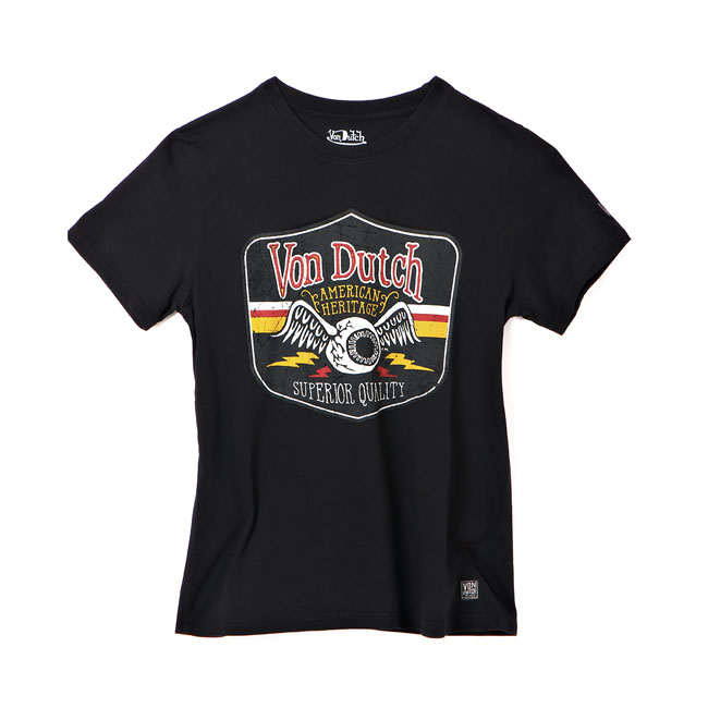 Von Dutch Gas T-shirt black