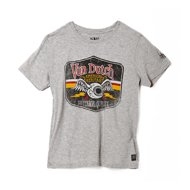 Dutch Gas T-shirt grey